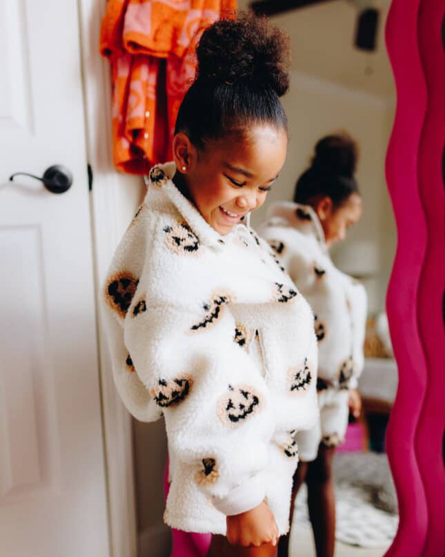 PRE-ORDER: Kids Jack-O-Lantern Sherpa + Shorts Bundle