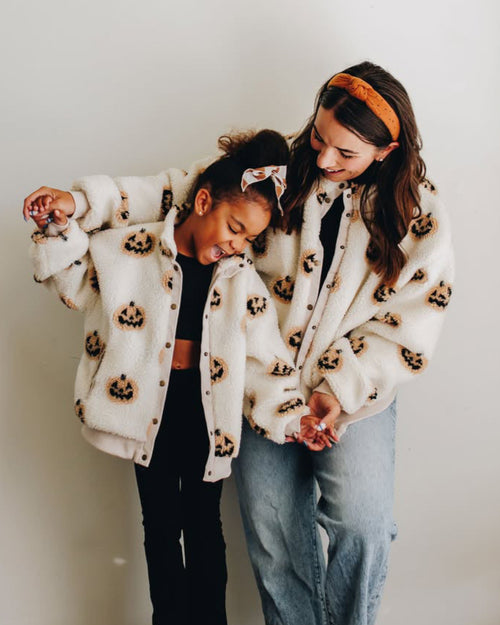 PRE-ORDER: Women's Jack-o-lantern Sherpa
