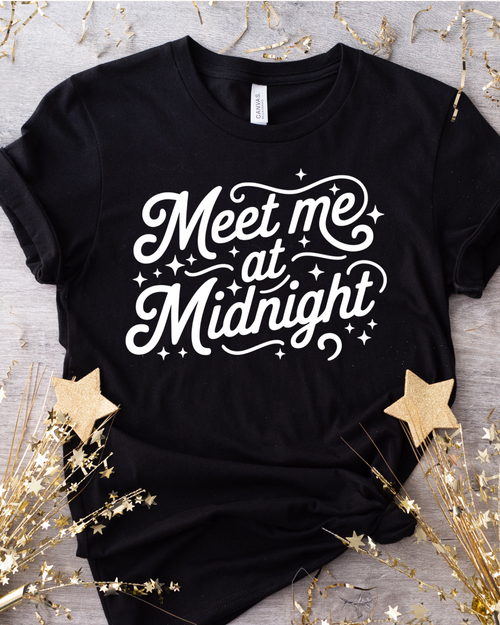 Meet Me At Midnight Tee in Black