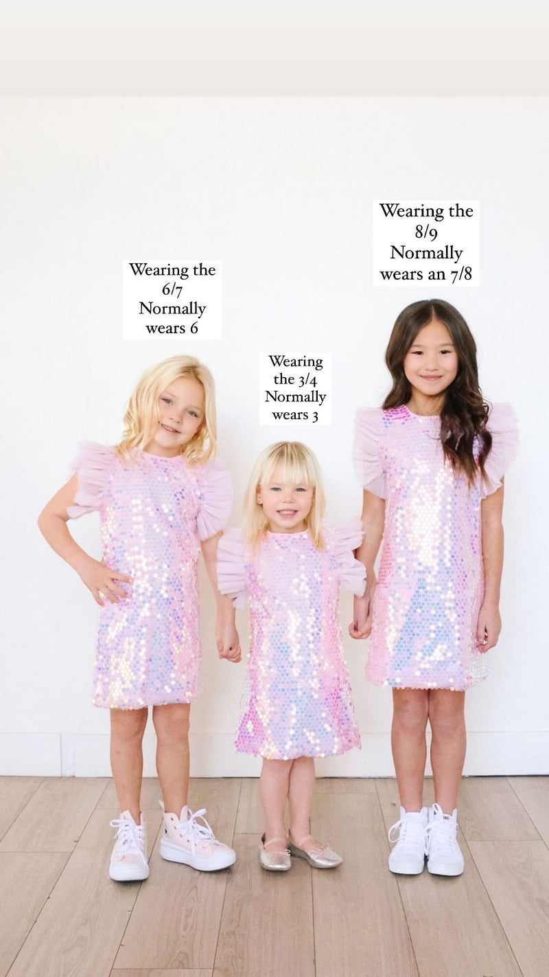 Sequin Party Dress - KIDS