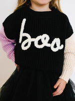 PRE-ORDER: Pastel Boo Hand Embroidered Sweater - Women's