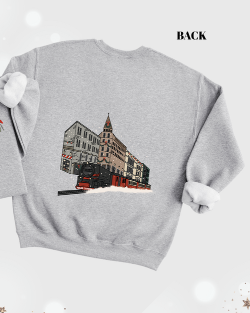 Polar Express Pullover in Sport Grey