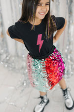 Girl Power Sequin Skirt - KIDS
