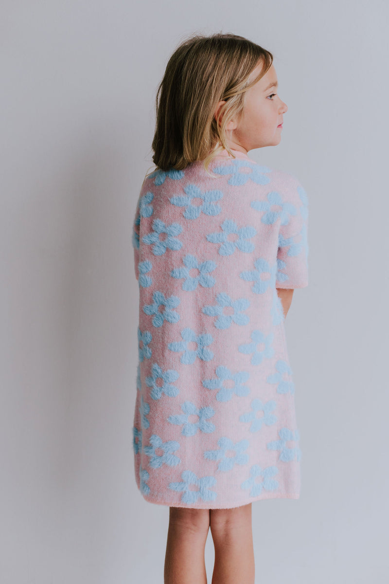PRE-ORDER: Fuzzy Flower Dress