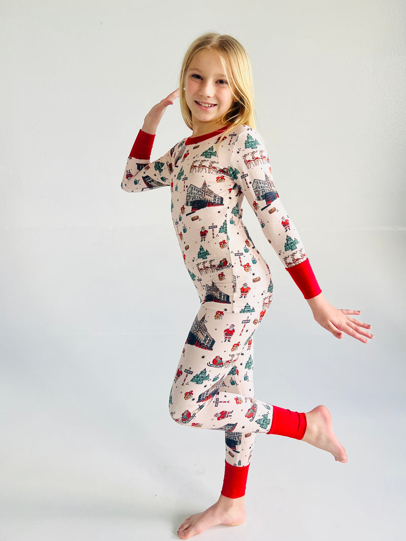 Polar Express Bamboo Pajamas – Nora Madison Designs