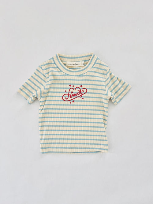 Kids Ribbed Howdy Tee