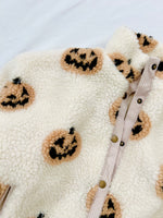 PRE-ORDER: Kids Jack-o-lantern Sherpa