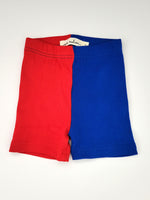 Ribbed Colorblock Shorts